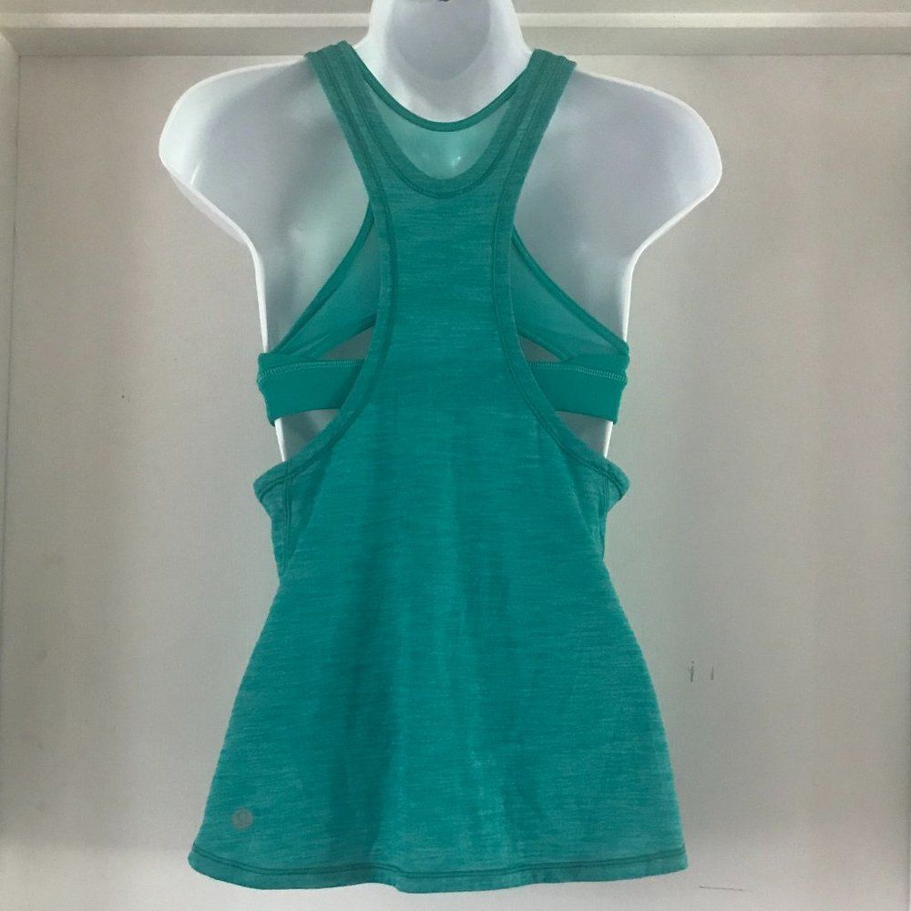 Lululemon Glide and Stride Tank 2 in 1 Sports Bra/Tank Size 4